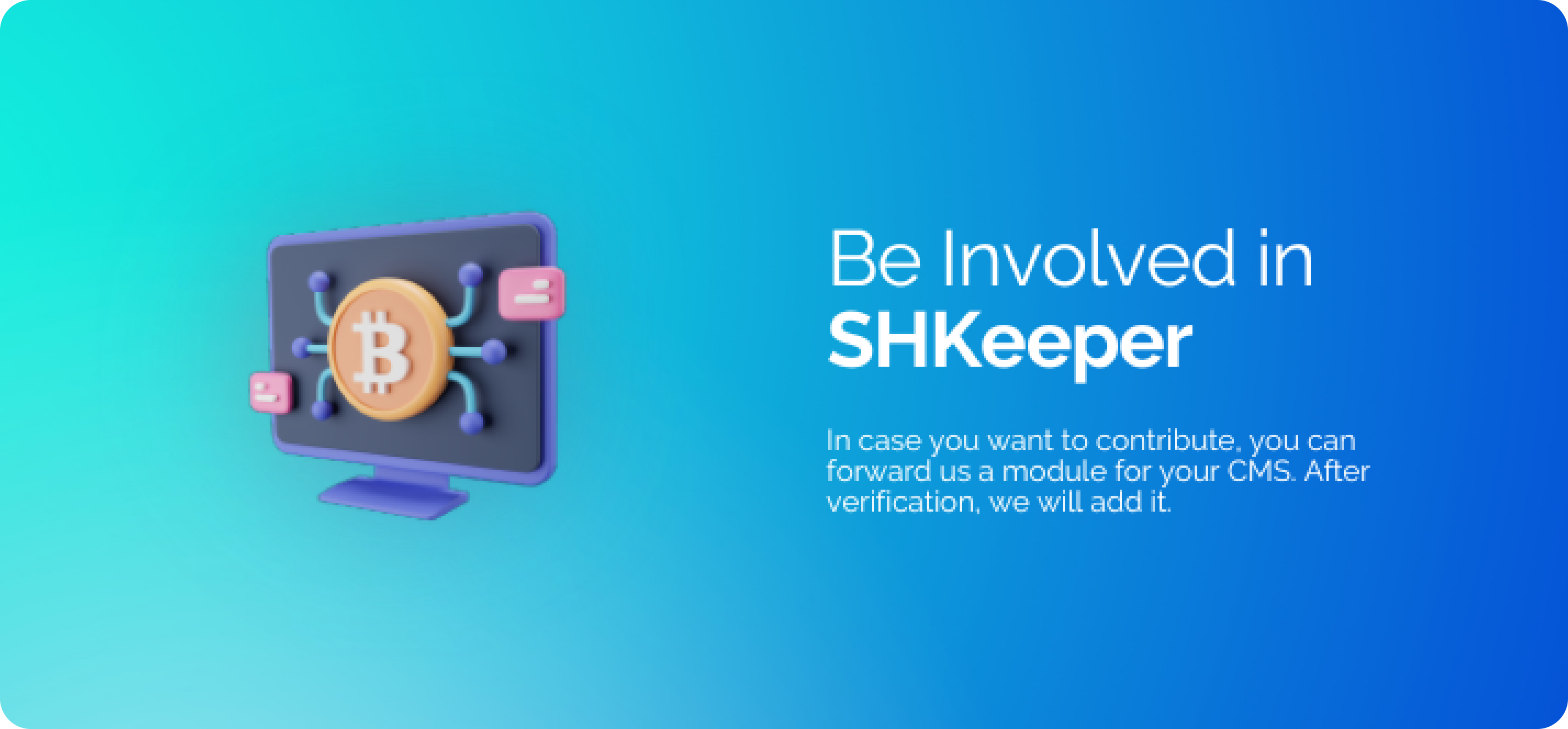 Be Involved in SHKeeper